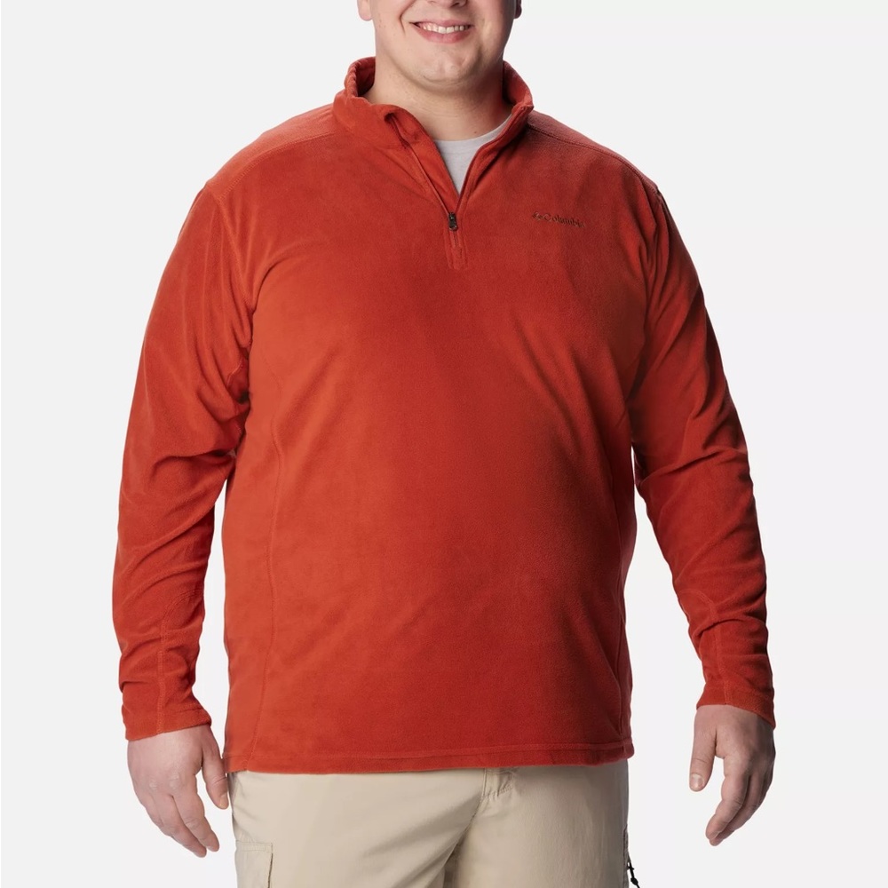 Columbia Sportswear Klamath Range II Half Zip Fleece Pullover Warp Red XXL